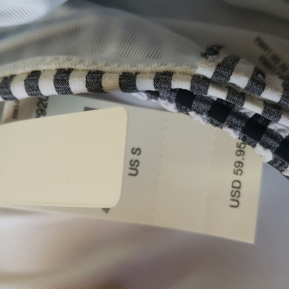 Aerie Monochrome Patterned One Piece Swimsuit - Picture 4 of 4
